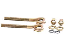 Buyers 1304777 Boss HDW01744 Spring Eye Bolts 1/2" with Nuts, Pair - Aftermarket
